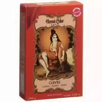 Henna Color 100g Naturhaarfärbemittel Hennè Pulver Pflanzen Haar Farbe Öko Neu Kupfer