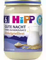 Hipp Gute Nacht Grießbrei Pur