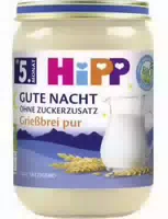 Hipp Gute Nacht Grießbrei Pur