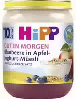 Hipp Guten Morgen Blaubeere in Apfel Joghurt Müesli
