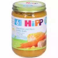 Hipp Karotten mit Mais & Bio Kalb, Ab dem 6 Monat
