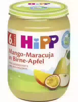 Hipp Mango Maracuja in Birne Apfel