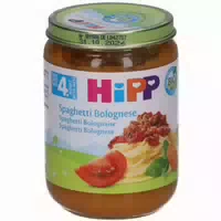 Hipp Spaghetti Bolognese, Ab dem 4 Monat