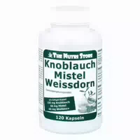 Knoblauch Kapseln Mit Mistel Und Weißdorn