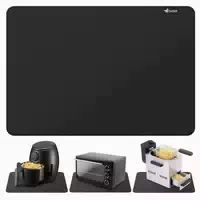 Hitzebeständige Matte für Luftfritteuse Silikon Schwarz 40 X 1 st