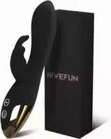 Hivefun Diloschwanz g Punkt Vibrator Schwarz 1 st