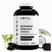 Hivital Aktivkohle 2400 Mg Kapseln 240 St