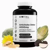 Hivital Artischocke Detox 4000 Mg Kapseln 180 St