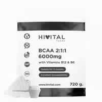 Bcaa 2:1:1 6000 Mg | 720 Gramm Veganes Pulver 720 G