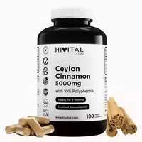 Ceylon Zimt 5000 Mg | 180 Vegane Kapseln