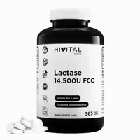 Laktase 14 500 Fcc Einheiten | 365 Vegane Tabletten