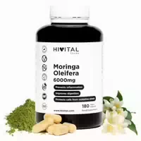 Hivital Moringa Oleifera 6000 Mg Kapseln 180 St