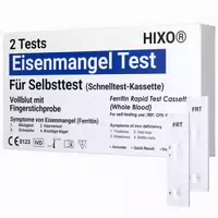 Hixo Eisenmangel Ferritin Selbsttest – Schnelltest