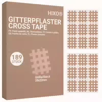 Hixo Gitterpflaster Gittertape Crosstape Akupunktur Pflaster Größe A