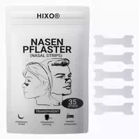 Hixo Nasenpflaster Transparent 35 St