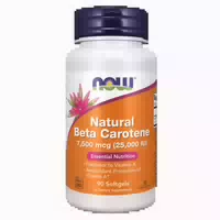 Beta Carotin, Natürlich 7 500 Mcg, 90 Kapseln 90 St