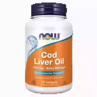 Now Foods Lebertran Extra Stark 1 000 mg
