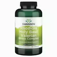 Rhodiola Heiliges Basilikum Baldrian Stress Complex, Kapseln 180 st