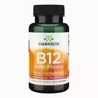 Swanson Vitamin B12 mit Folsäure