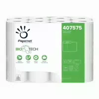 Papernet 407575 Toilettenpapier mit Bio Tech Technologie 2 Lagig