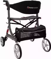 Hoch Belastbarer Alu Leichtgewicht Rollator Spring Xl | Bescomedical