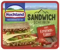Hochland Sandwich Scheiben mit Butterkäse