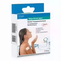 Höga Derm Aqua Ste Transparent Verband mit Wundauflage 9x10 cm