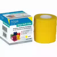 Höga Haft Color Fixierbinde 6 cm X 4 m Gelb
