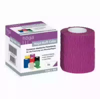 Höga Haft Color Fixierbinde 6 Cm X 4 M Lila