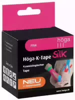 Höga K Tape Silk 5 cm X 5 m l Fr Pink Kinesiol Tape 1 Stück