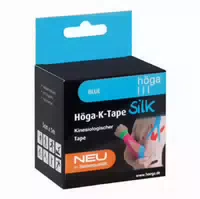 Höga K Tape Silk 5 Cmx5 m Blue Kinesiolog Tape