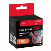 Höga K Tape Silk 5 Cmx5 M Red Kinesiolog Tape