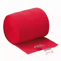 Höga Lastic Color Idealbinde 6 cm X 5 m Rot Cello