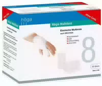 Höga Mubilast Fixierbinde 8cmx4m ohne Cellophan
