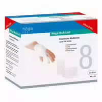 Höga Mubilast Fixierbinde 8cmx4m Ohne Cellophan