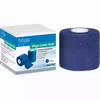 Höga Lastic Haft Binde 6 Cmx5 M Blau 1 St Binden