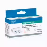 Höga Derm Roll Transparente Wundfolie 10 Cmx1 m 1 st Pflaster