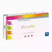 Nitril Handschuhe Unste Puderfrei Gr M Color Mix 96 St