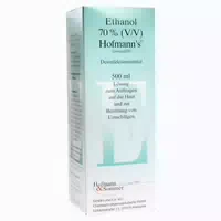 Ethanol 70% V V Hofmanns 500 ml