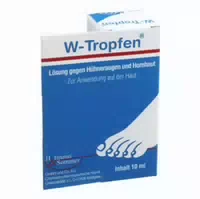 W Tropfen Lösung Gegen Hühneraugen Hornhaut