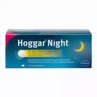 Hoggar Night 25 Mg Doxylamin Schlaf Schmelztabletten 20 St