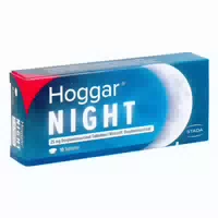 Hoggar Night 25 mg Doxylamin Schlaftabletten 20 st