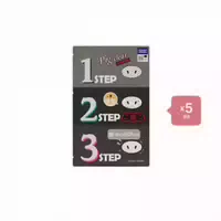 Holika Holika Pig Clear Black Head 3 Step Kit Strong 5ea Set