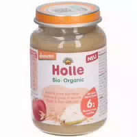 Holle Blue Bird Trinkflasche Birne, Apfel, Heidelbeere und Hafer Bio