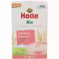 Holle Bio Vollkorngetreidebrei Grieß, Ab dem 5 Monat