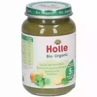 Holle Spinat mit Kartoffeln