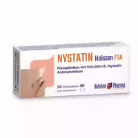 Nystatin Holsten 20 St Filmtabletten