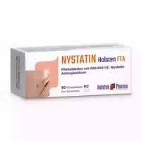 Nystatin Holsten 50 St Filmtabletten