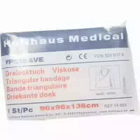 Dreiecktuch Ypsisave 96x96x136 Cm Weiß 1 St