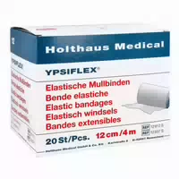 Mullbinden Elastisch 12 cm X 4 m Salva Mullelast